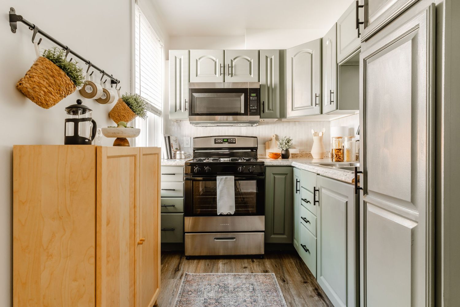 Wide Angle Kitchen Photo. Nicole + James Co is a real estate photographer servicing Lancaster PA and the surrounding counties.