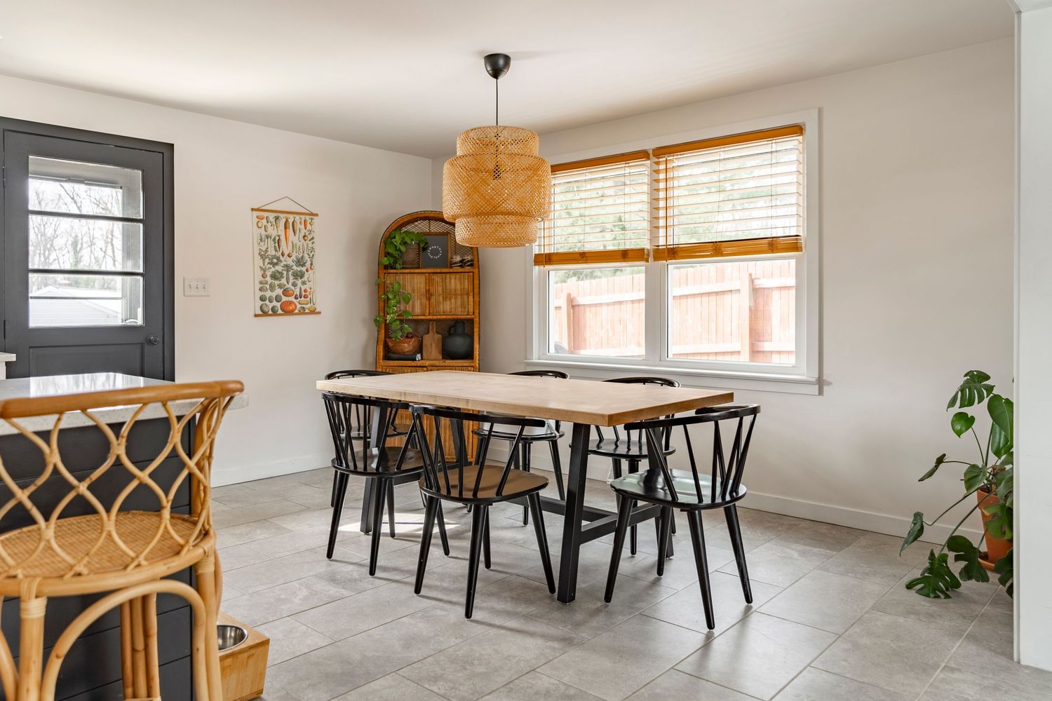 Decorative dining room in Lititz Pa photographed by Nicole + James Co