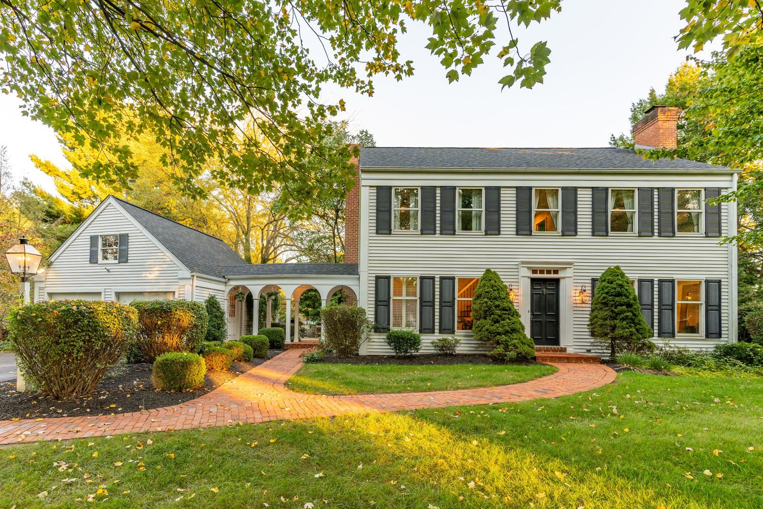 Estate in Lancaster PA during golden hour