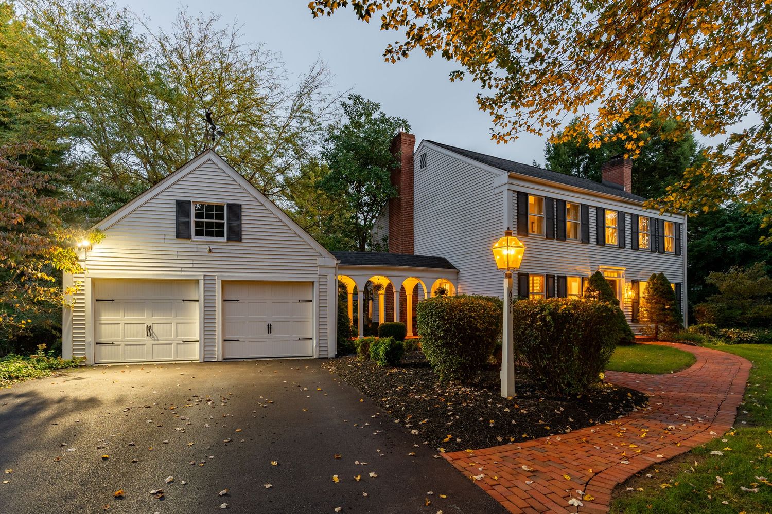 Estate in Lancaster PA during Twilight
